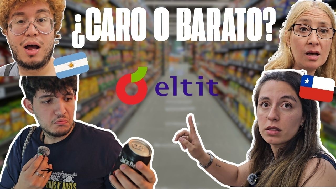 FUIMOS al SÚPER en CHILE y no podíamos creer los PRECIOS 💸🇨🇱