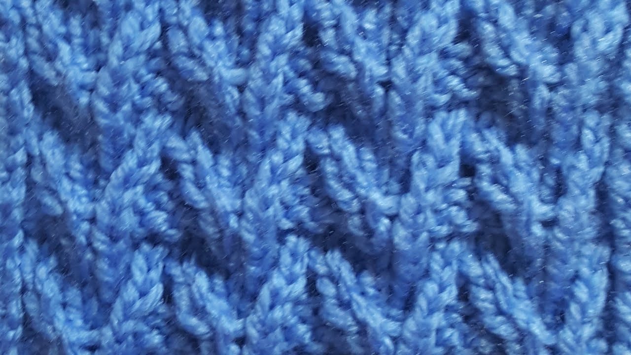 #تريكو# غرزة V  روعة في الشكل سهولة في التنفيذ