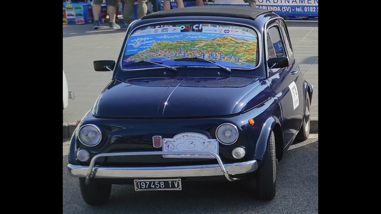 13 VIDEO DI FOTO FIAT 500 E DERIVATE.