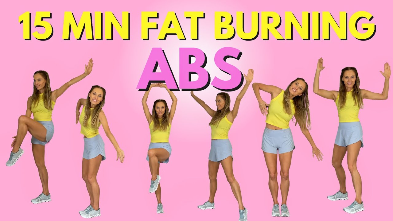 15 Minute🔥 Fat Burning Standing Abs 🔥 7 Day Ab Challenge