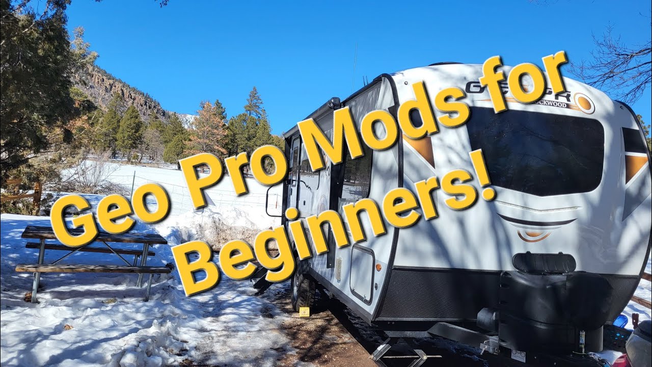 Модификации Rockwood Geo Pro Forest River Flagstaff E-Pro для начинающих!
