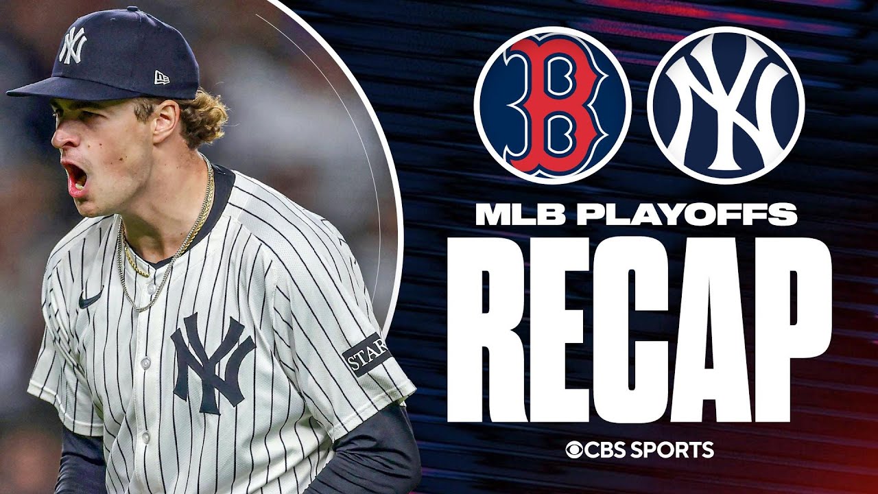 Cam Schlittler Pitches GEM as Yankees Beat Red Sox to Advance to ALDS | Wild Card Recap + Lookahead