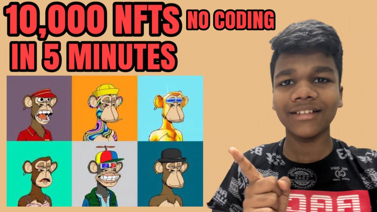 How to Generate 10,000+ NFTs in 10 minutes!! (NO CODING)