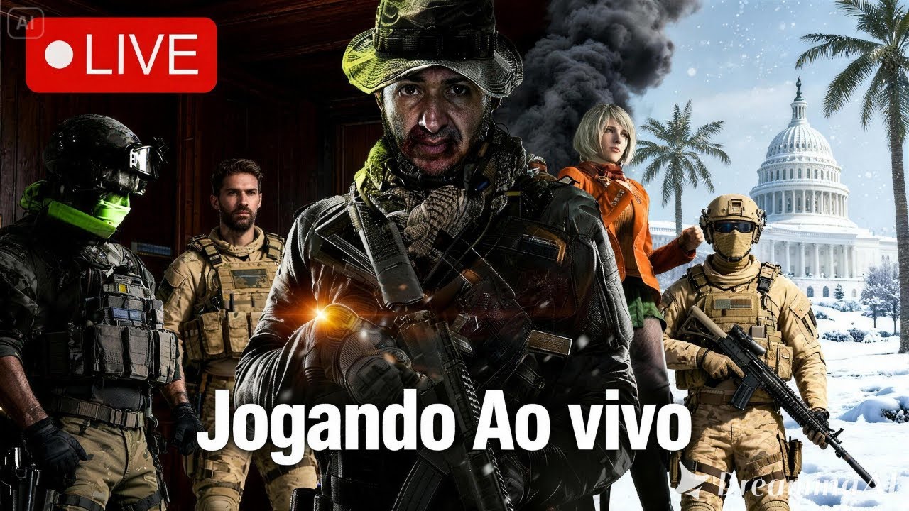 jogando ao vivo tom clancy's the division 2 e Call of duty Warzone