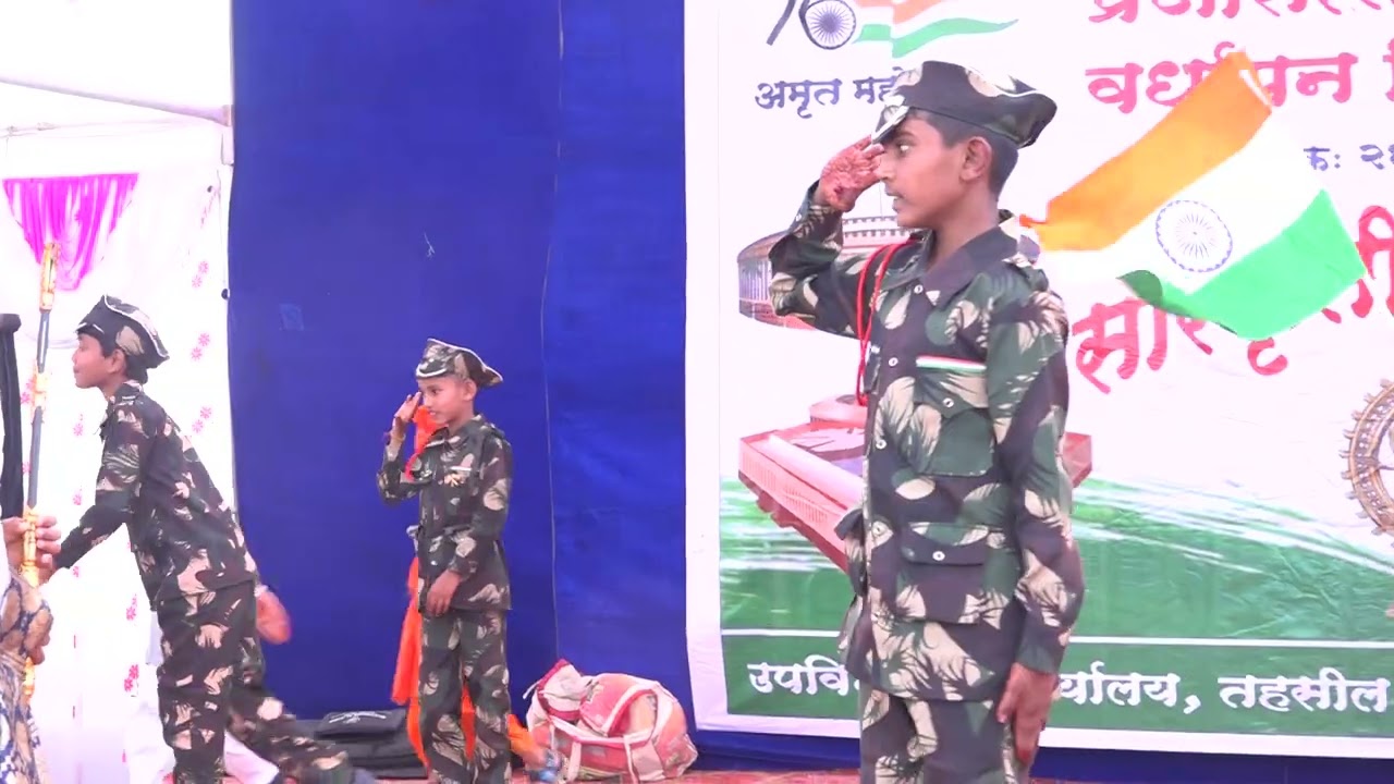 प्रजासत्ताक दिन महोत्सव २६जाने.२०२६ मंगरुळपीर यामधे पंचशील इंग्लिश स्कुलच्या विद्यार्थ्याचे सादरीकरण