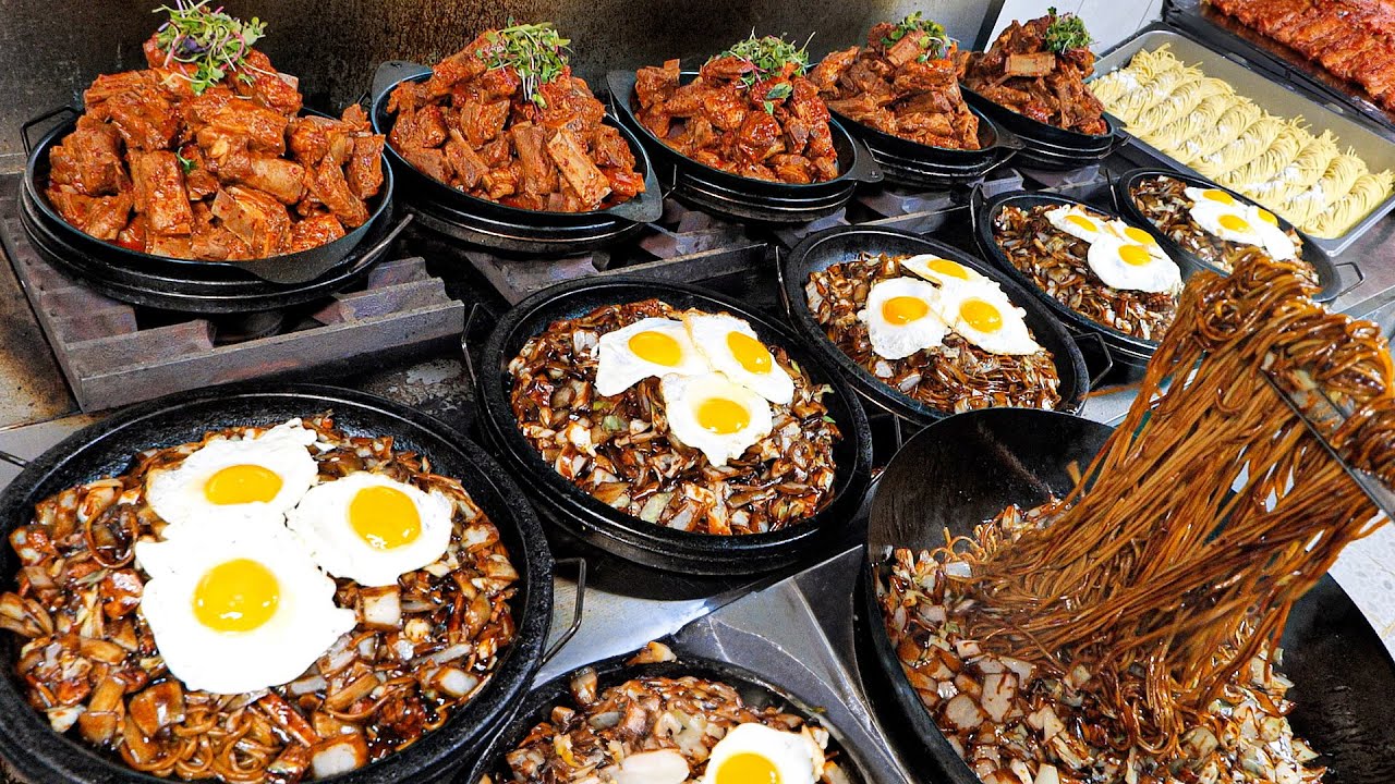 Абсолютное мастерство в воке! Удивительные китайские мастера лапши и блюд в Корее