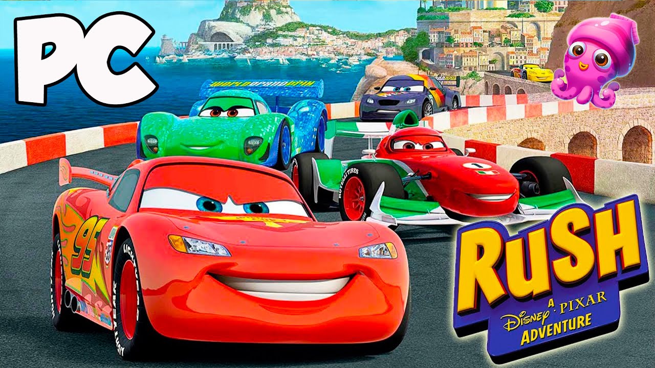 Autot Salama McQueen Suomeksi Peli - Sarjakuva Autopelit Videoita - Disney Pixar Rush #1