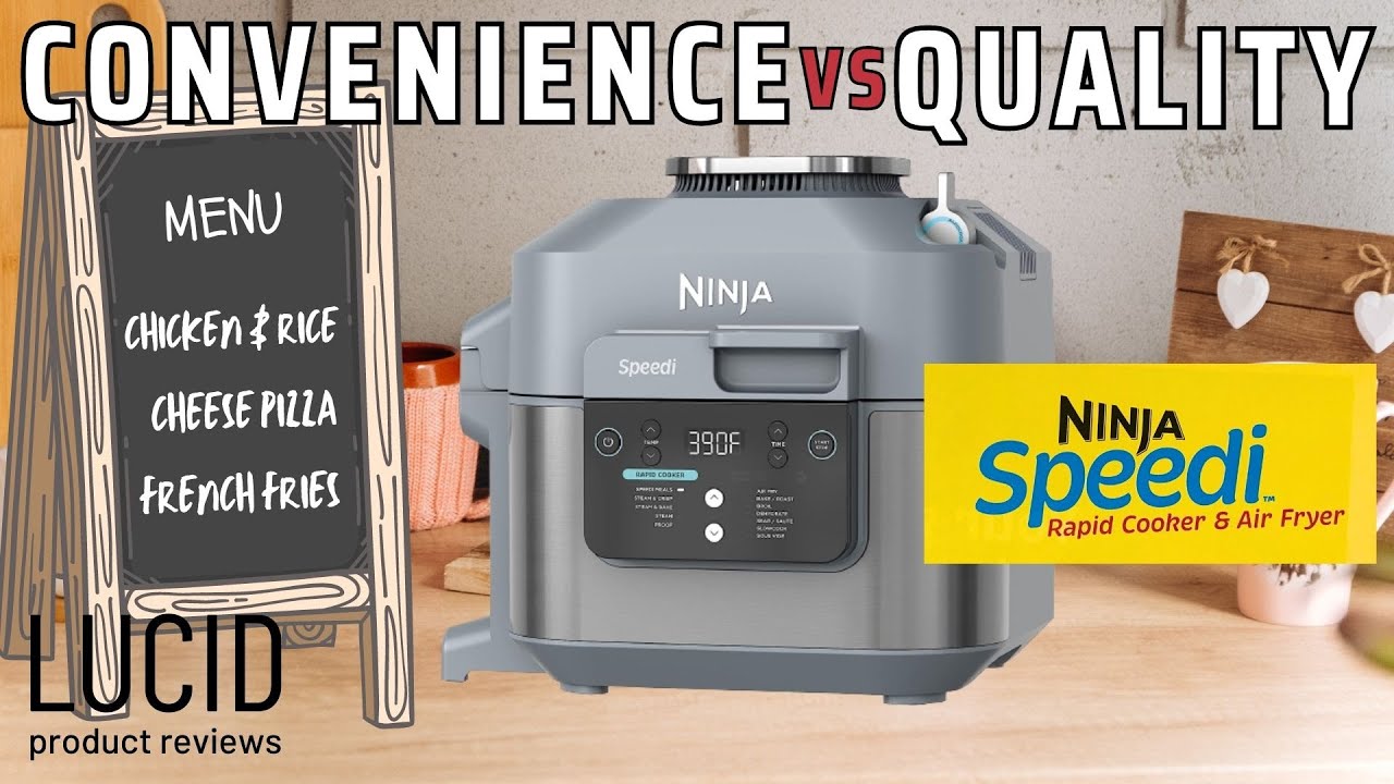 Скороварка и аэрофритюрница Ninja Speedi (SF301) — подробный обзор и честное мнение