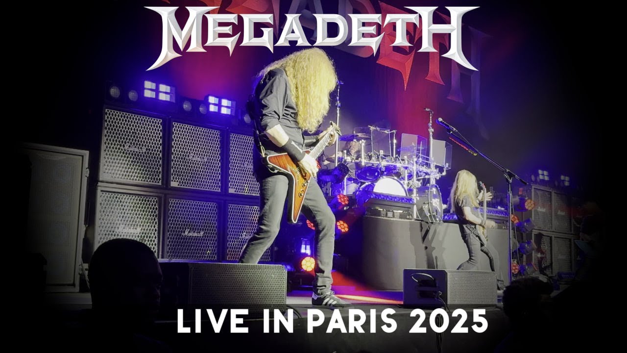 Megadeth - Live In Paris 2025 (Full Show, 4K)