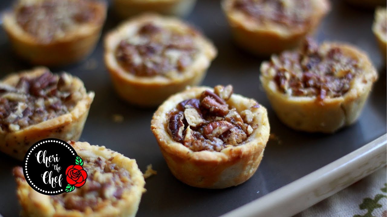 Pecan Pie Tarts  🥧   Easy Pecan Pie Tassies Recipe!