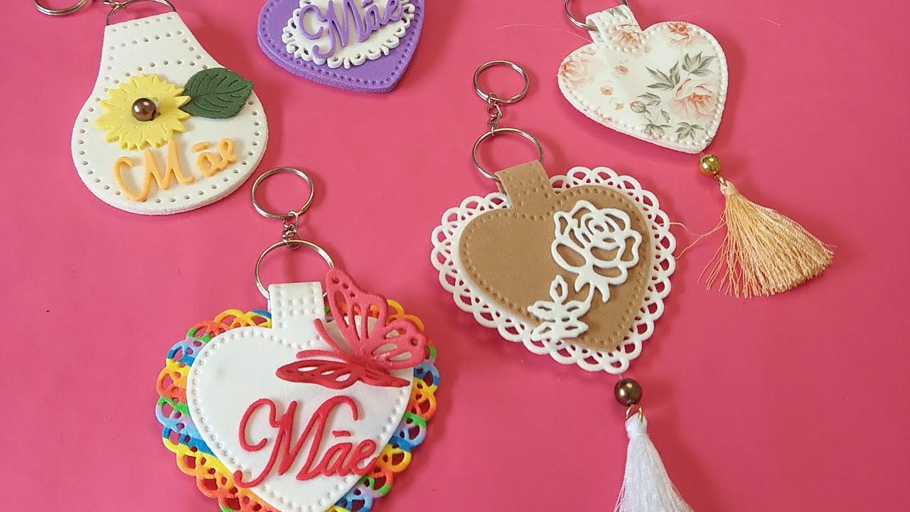 Chaveiro de Eva para o dia das mães.