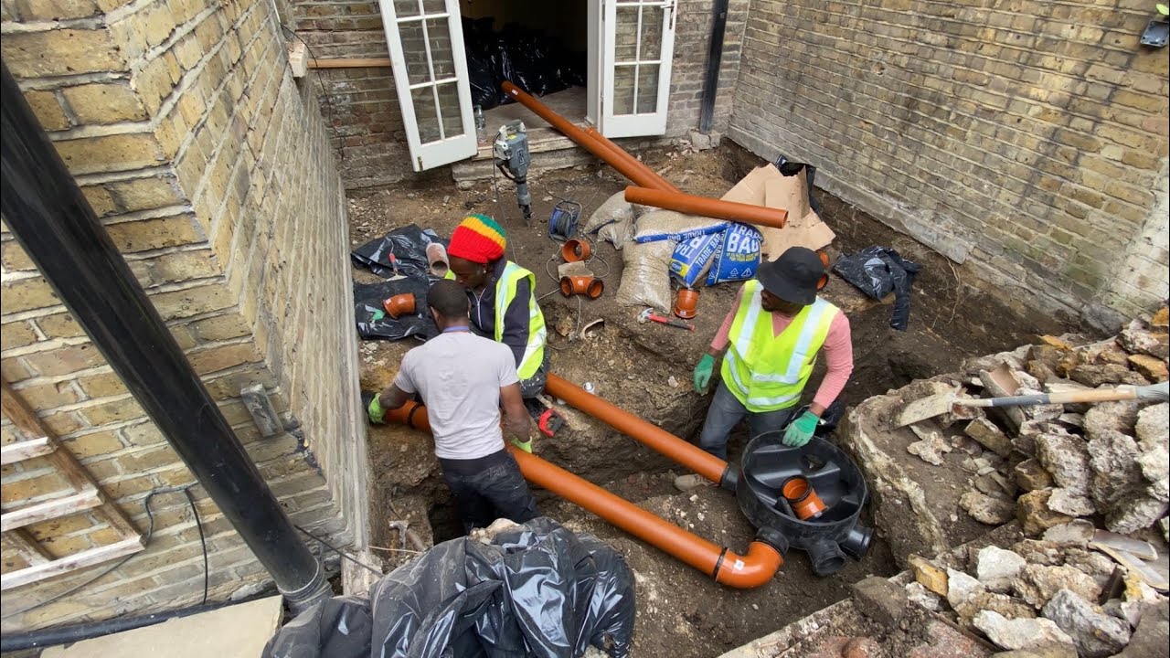 More trenches and underground drainage - Ep5