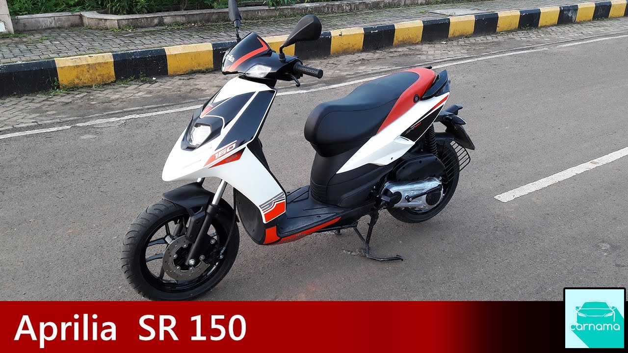 Aprilia SR 150 Walkaround, Engine Sound and Motion | carnama