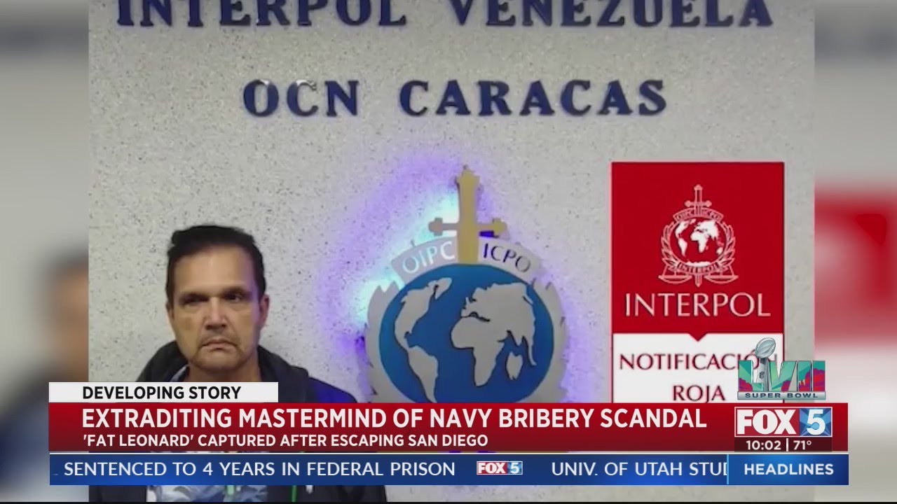 Extraditing Mastermind Of Navy Bribery Scandal
