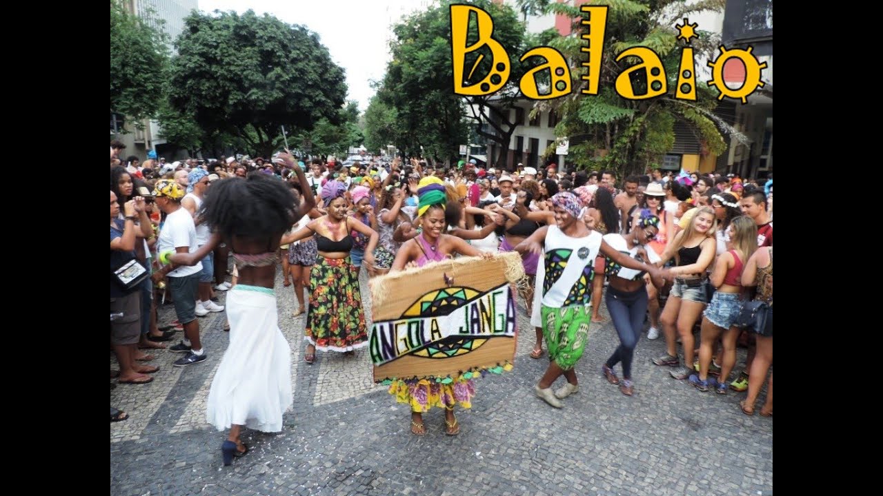 Bloco ANGOLA JANGA: Início do Cortejo (Carnaval de Belo Horizonte 2016)