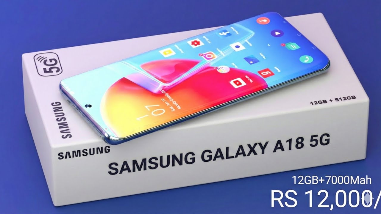 Samsung Galaxy A18 5G - 16 ГБ + 1 ТБ | 9000 мАч, дисплей 144 Гц | Лучший телефон для игр и с каме...