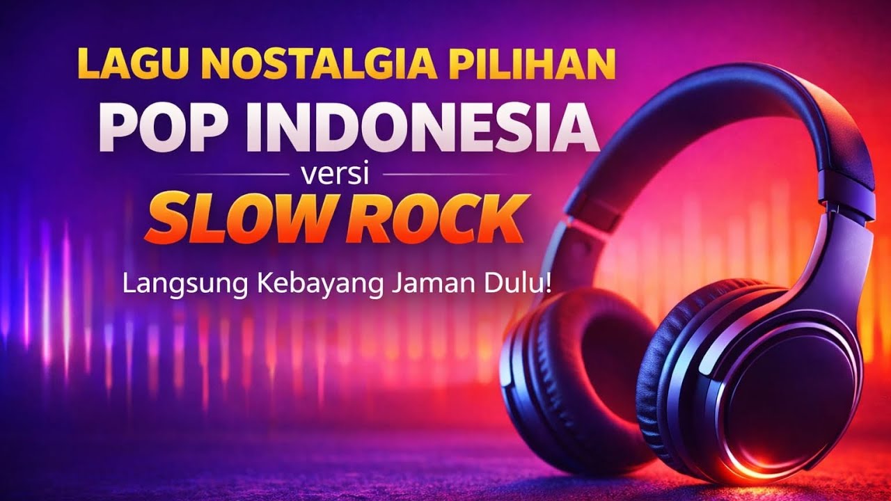 SLOW ROCK INDONESIA TERBAIK 2026 🎸 Lagu Nostalgia Pop Paling Bikin Kangen|RockNostalgia|