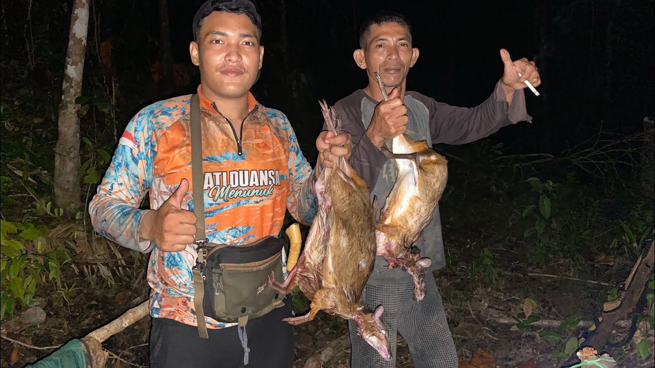 Camping dan berburu dihutan 3 hari 2 malam dapat pelanduk part 1 ‼️😱😱