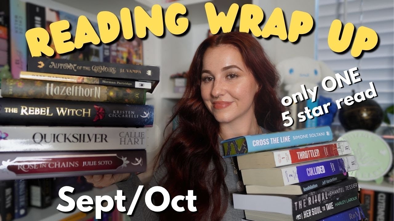 Все книги, которые я прочитала в сентябре и октябре! Итоги чтения