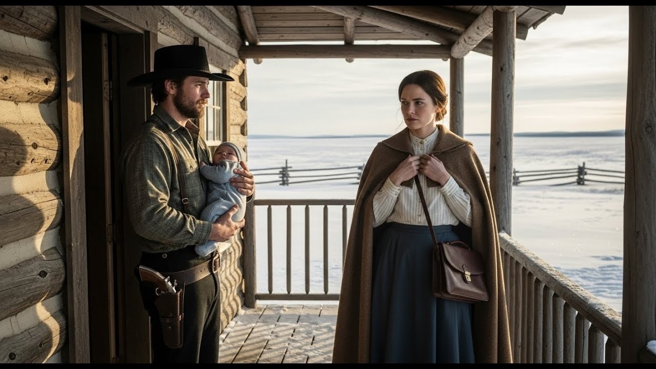 She Knocked With Full Breasts After His Wife Passed — The Rancher Sat Alone With a Crying Baby