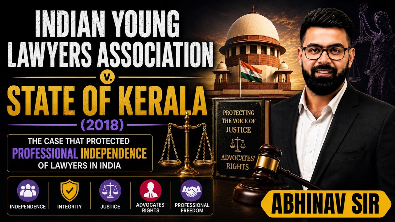 Indian Young Lawyers Association v. State of Kerala (2018) Case Explained | UPSC | Best IAS Coaching