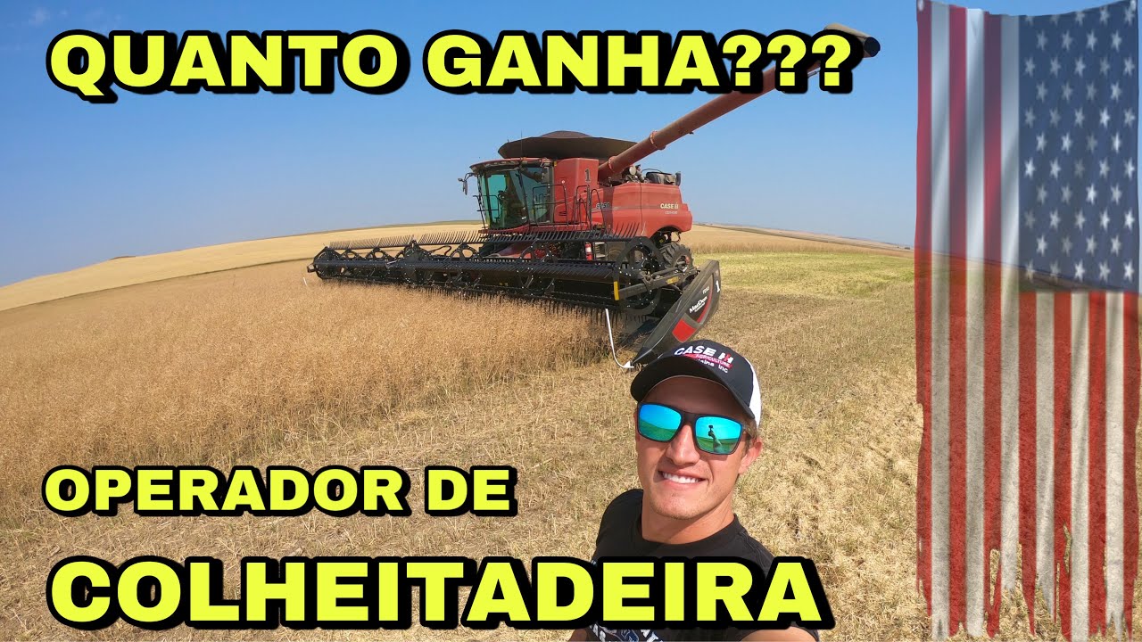 DA PRA FICAR RICO? QUANTO GANHA OPERADOR DE COLHEITADEIRA EP-89