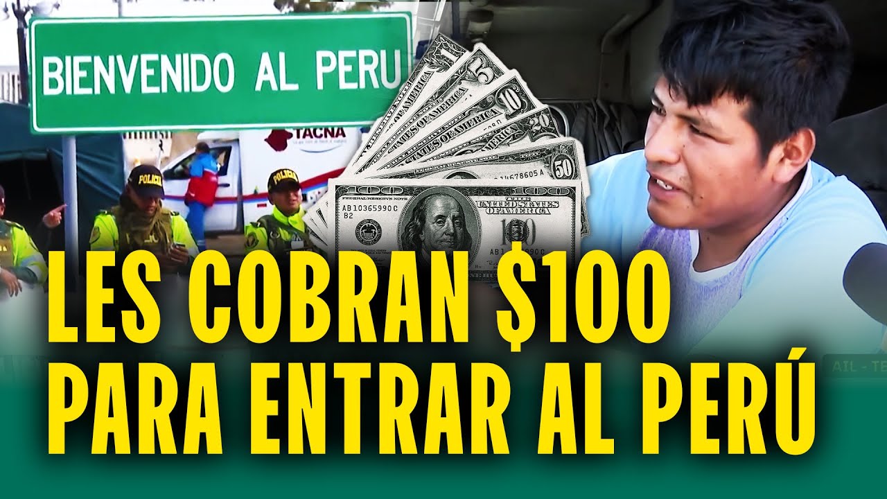 Migrantes denuncian cobro de 100 dólares para entrar a Perú: Policías serían cómplices