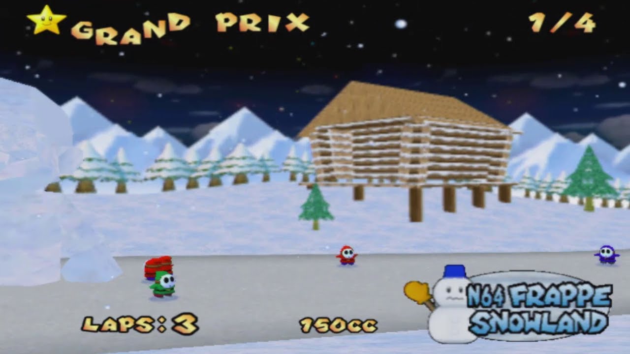 N64 Frappe Snowland [v2.1] | Mario Kart: Double Dash!! [Custom Track]
