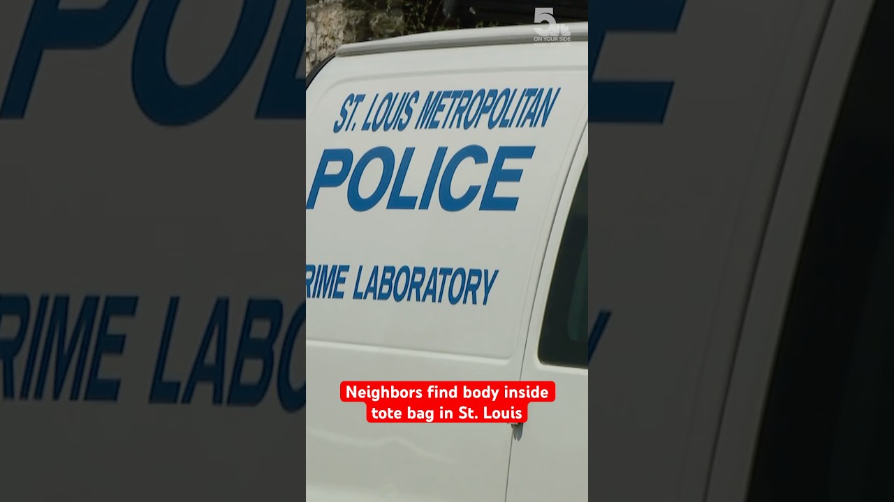 Neighbors find body inside tote bag in St. Louis #news #stl #crime
