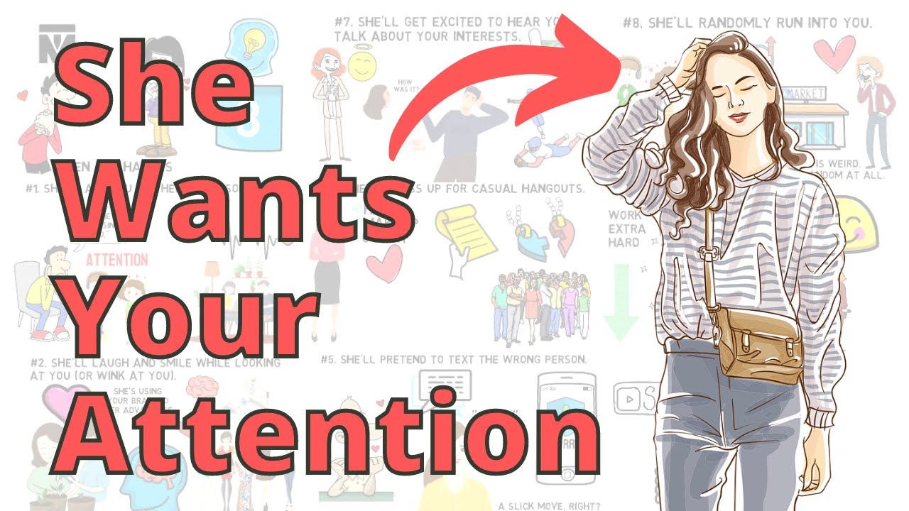 8 Things Girls Do To Get Your Attention