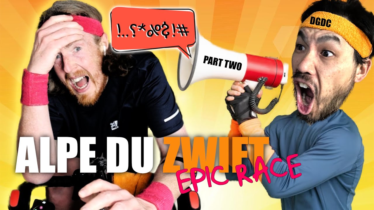 ПОДЪЕМ АЛЬП-ДЮ-ЗВИФТ! с Эриком Ли и 240 гонщиками | ЧАСТЬ ВТОРАЯ!