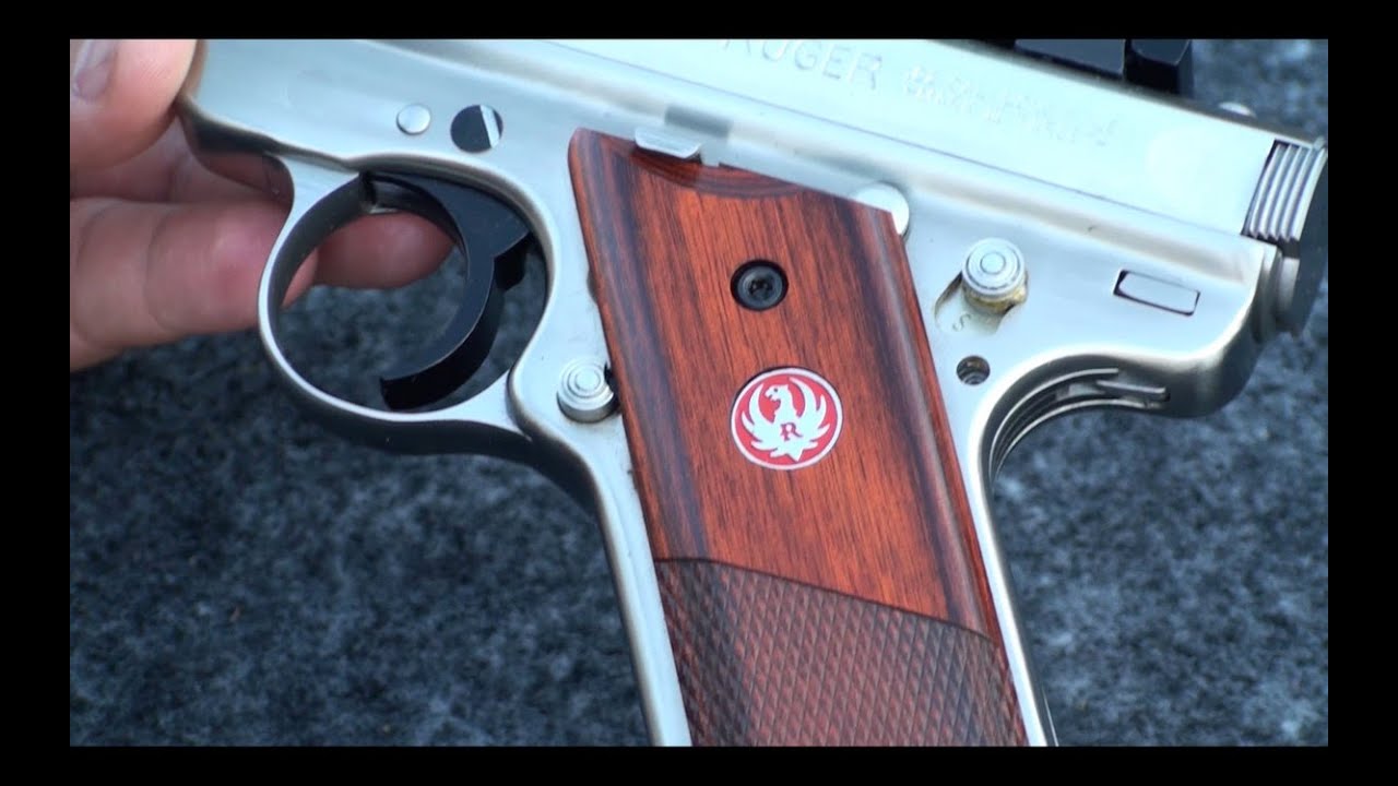 Pistolas Calibre 22, Ruger Mark III, en Español