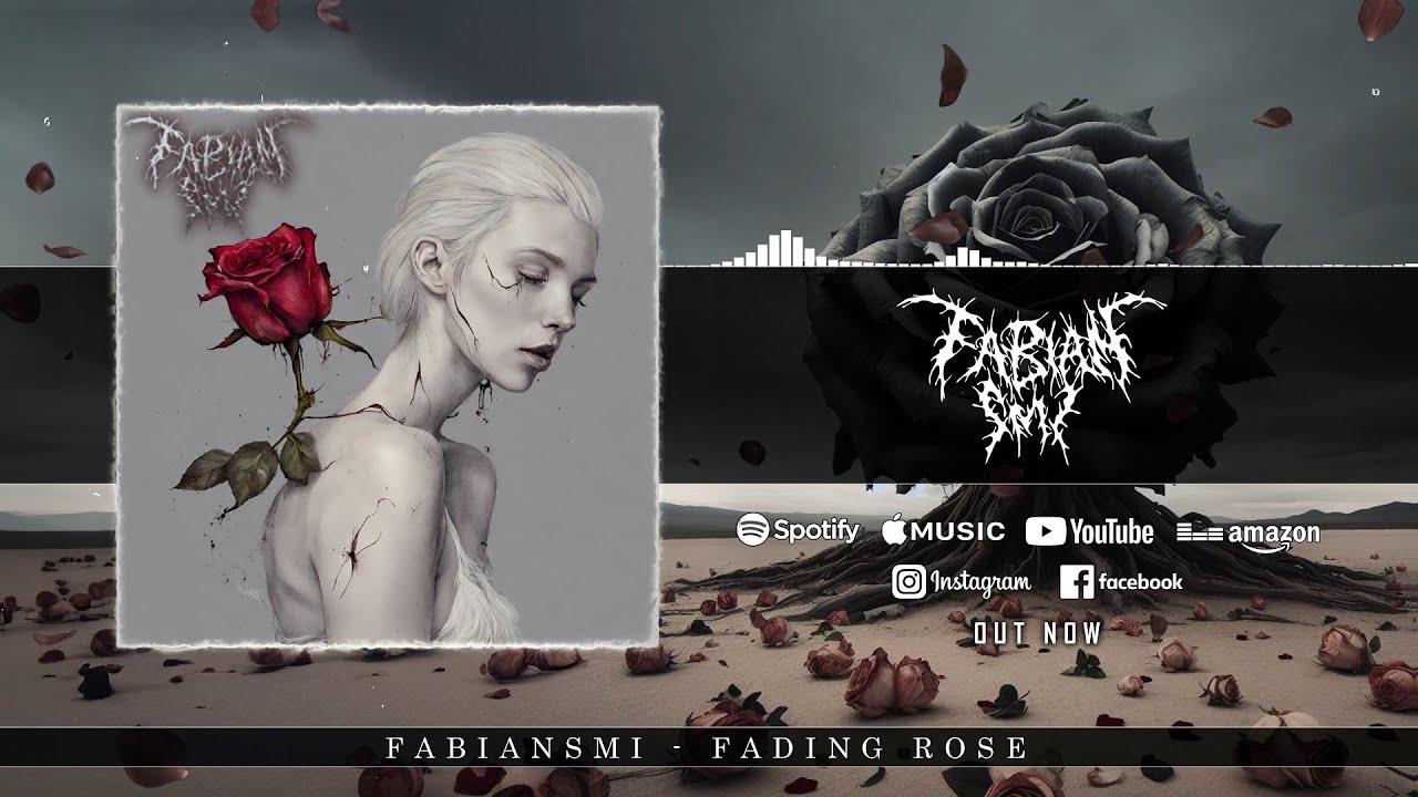 FabianSmi - Fading Rose (Official Lyric Video 4K) [Metal Solo-Project]