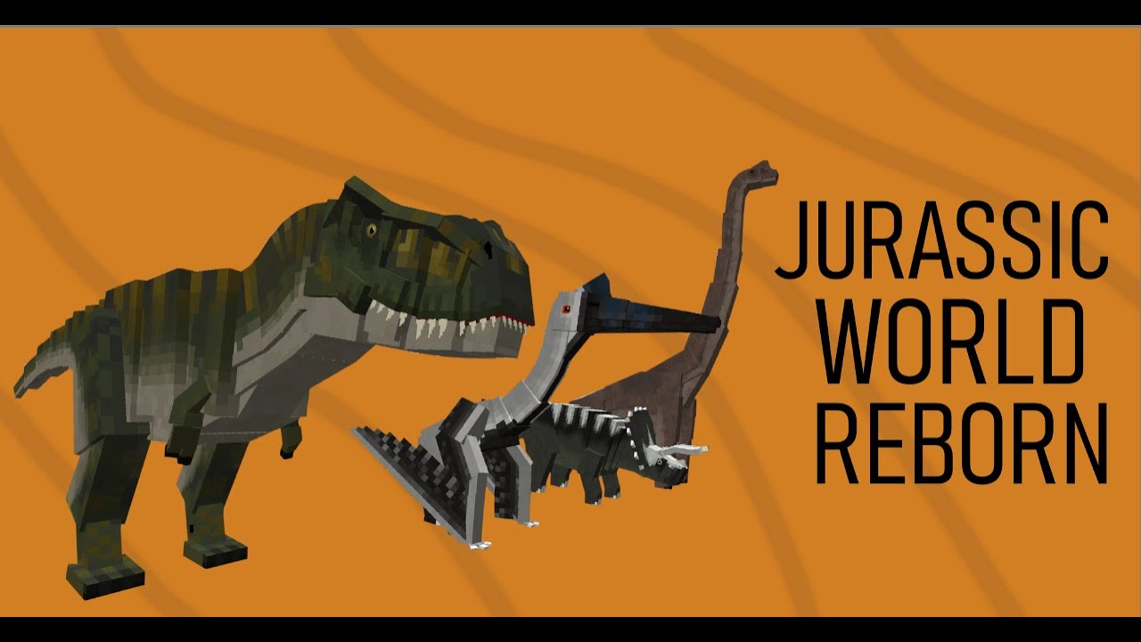 Minecraft Mods :Jurassic World Reborn Part 1