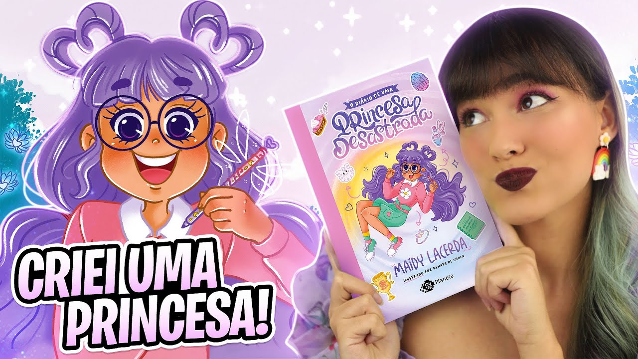 COMO EU CRIEI PRINCESA DESASTRADA? 😱📖 - TUDO SOBRE + VLOG | O Diário de Uma Princesa Desastrada