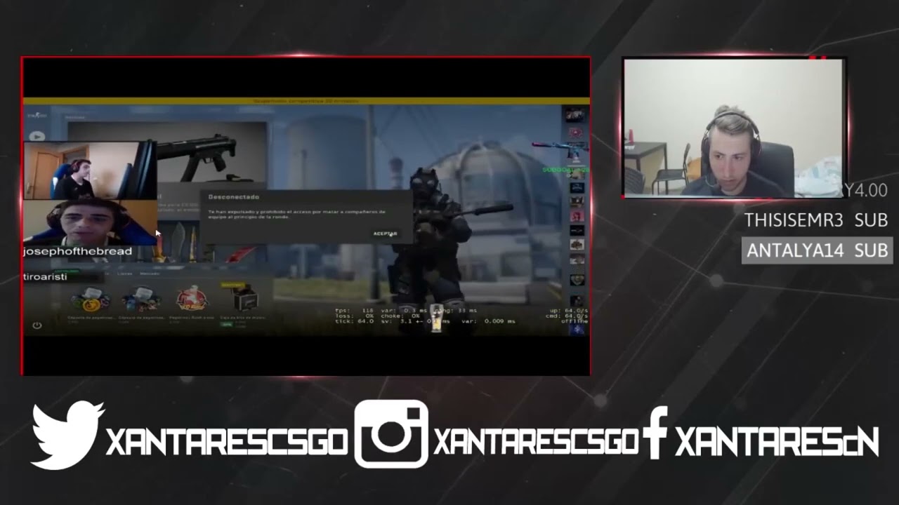 XANTARES REACTION TENSE1983 RAGE  CSGO