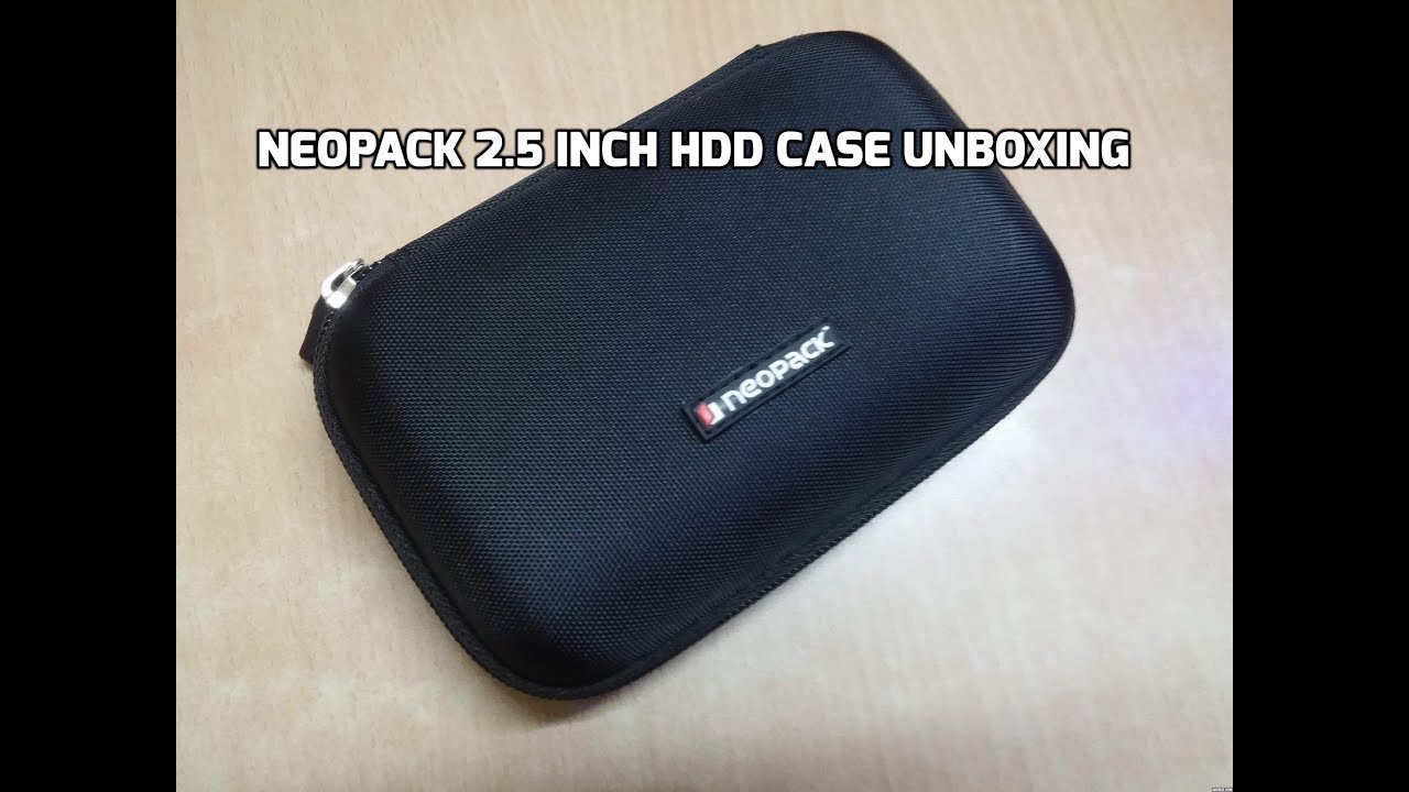 Neopack 2.5 Inch HDD Case Unboxing