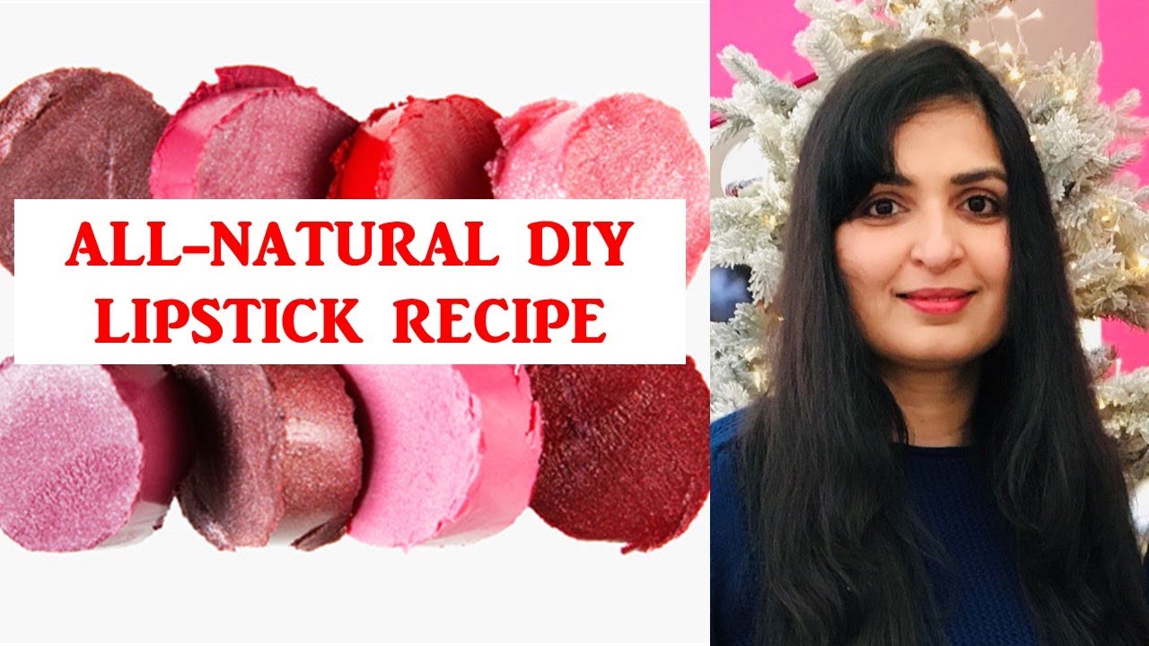Homemade Natural Lipstick - With Customizable color Options