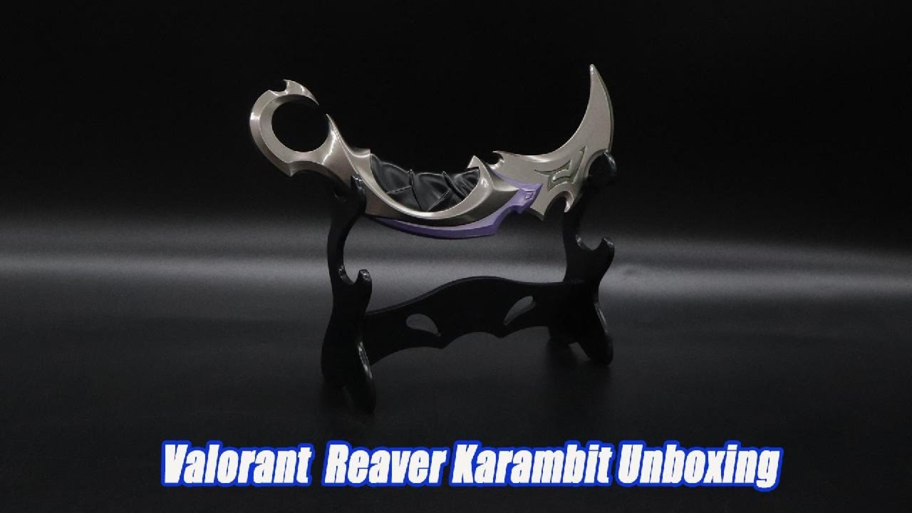 Valorant  Reaver Karambit IRL Unboxing
