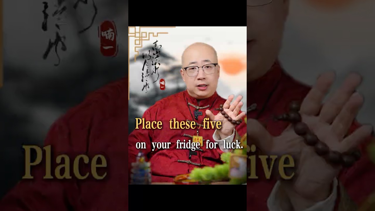 Put These 5 Things on Your Fridge for Better Home Luck#fridge #lucky #fengshui #fengshuitips