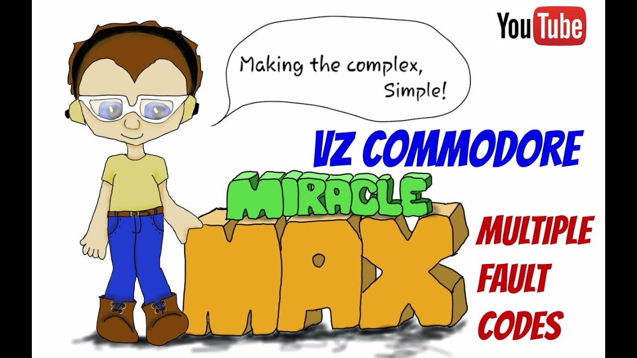 VZ Commodore Multiple Fault Codes MiracleMAX