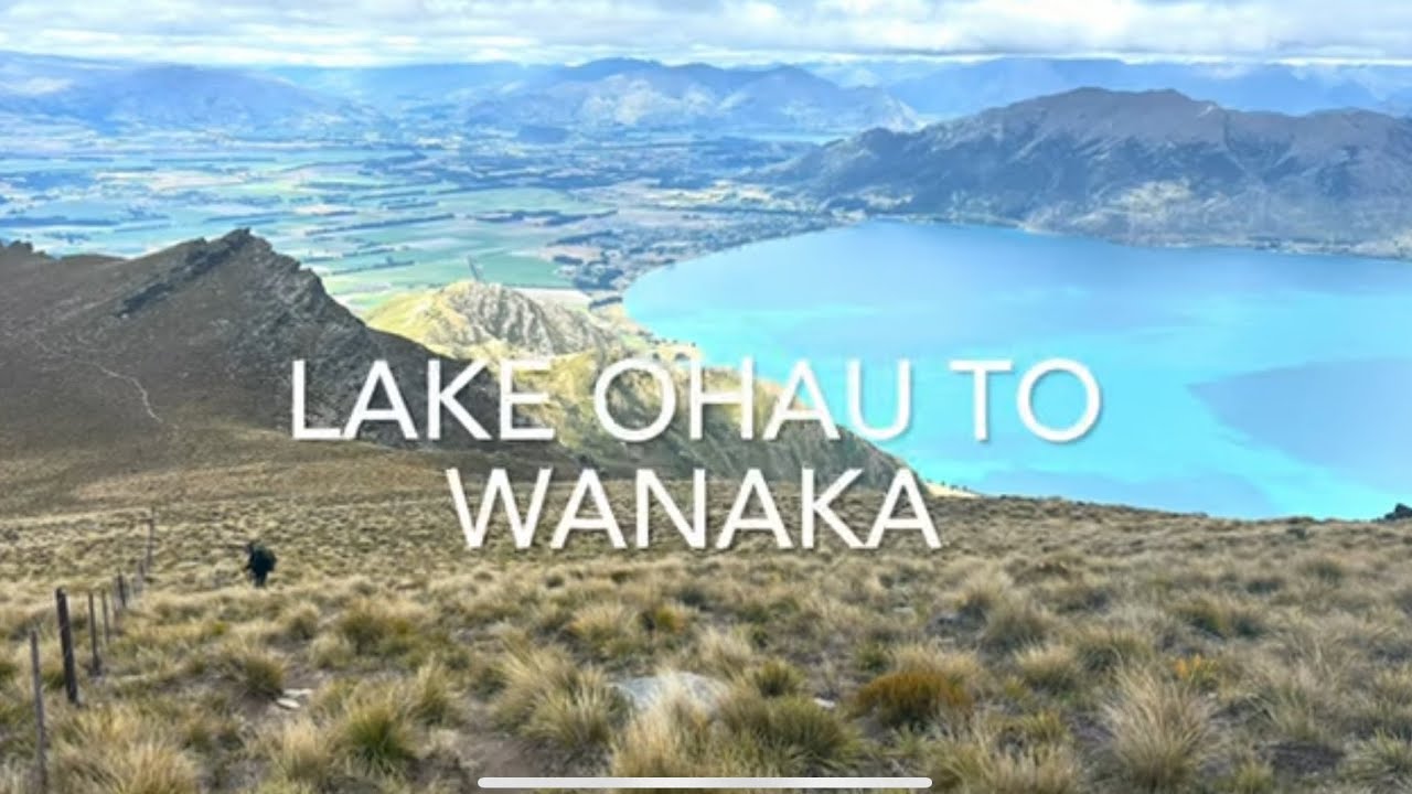 10- Lake Ohau to Wanaka - East Ahuriri Track, Breast Hill Track, to Wanaka. Te Araroa Sth Isl. SOBO