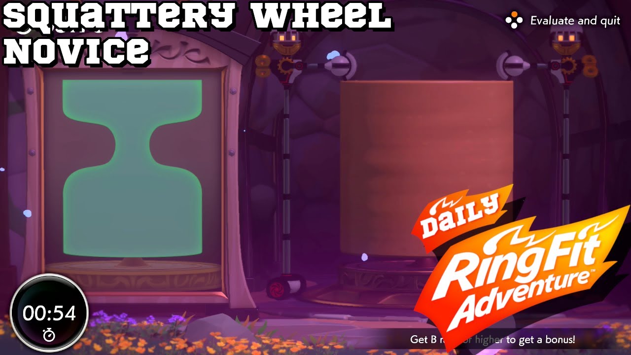 Squattery Wheel: Novice | DAILY Ring Fit Adventure - No Commentary
