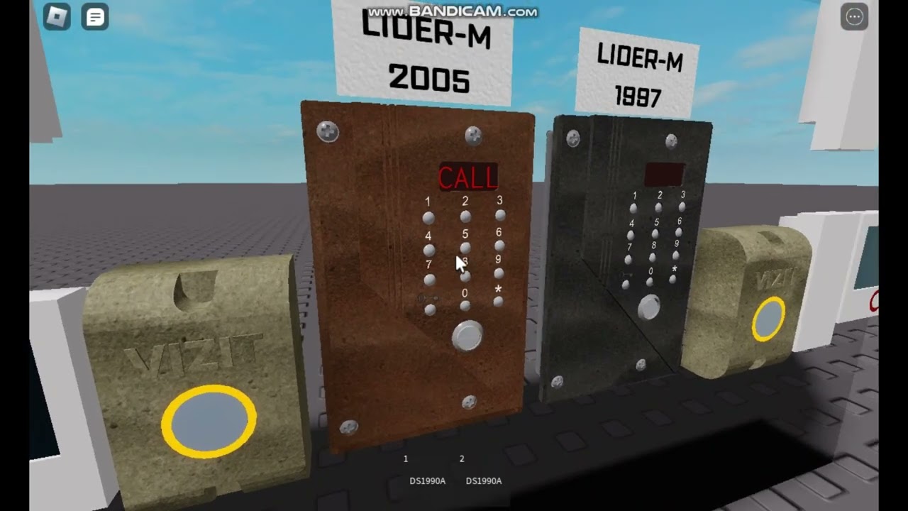 Обзор на обновленные домофоны Лидер-М, ELTIS ЦП100 и ELTIS-VIZIT в Roblox. С новым 2023 годом!
