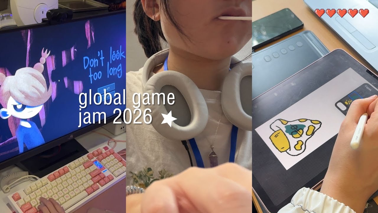 diario de una chica introvertida 🎮 mi primera game jam, global game jam 2026