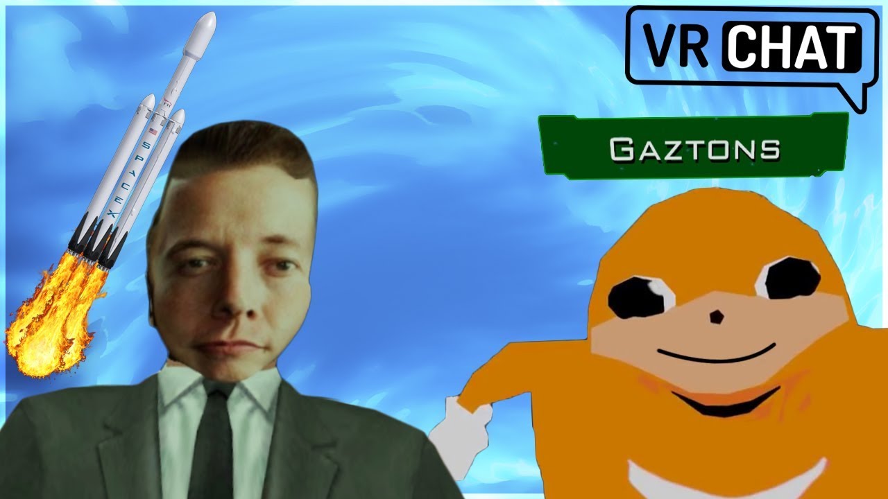 [VRChat] ELON MUSK IN VRCHAT + THE RETURN OF GAZTONS! (THE COMMANDER!)