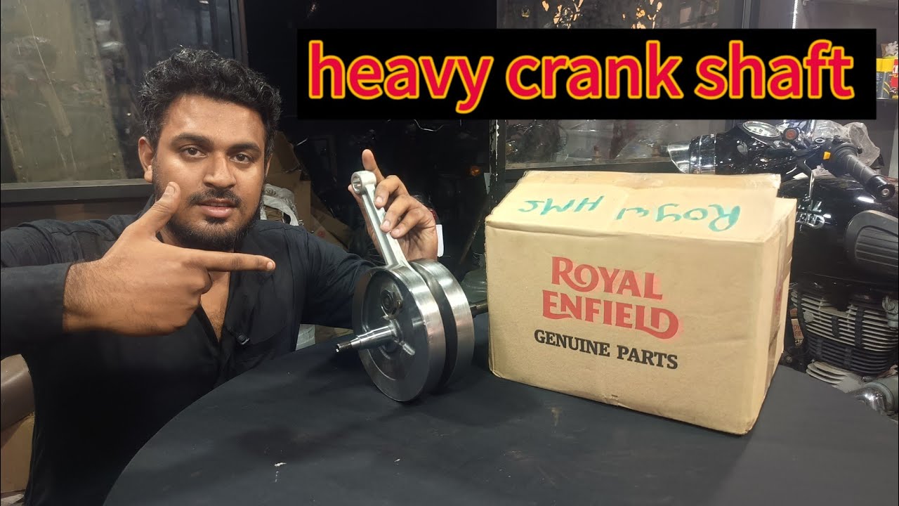 Royal Enfield Heavy Crank Shaft (unboxing) HMS BULLET MAKER IN TRICHY 🔥