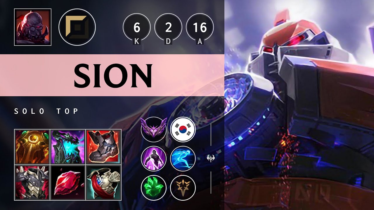 Sion Top vs Irelia - KR Master Patch 25.17