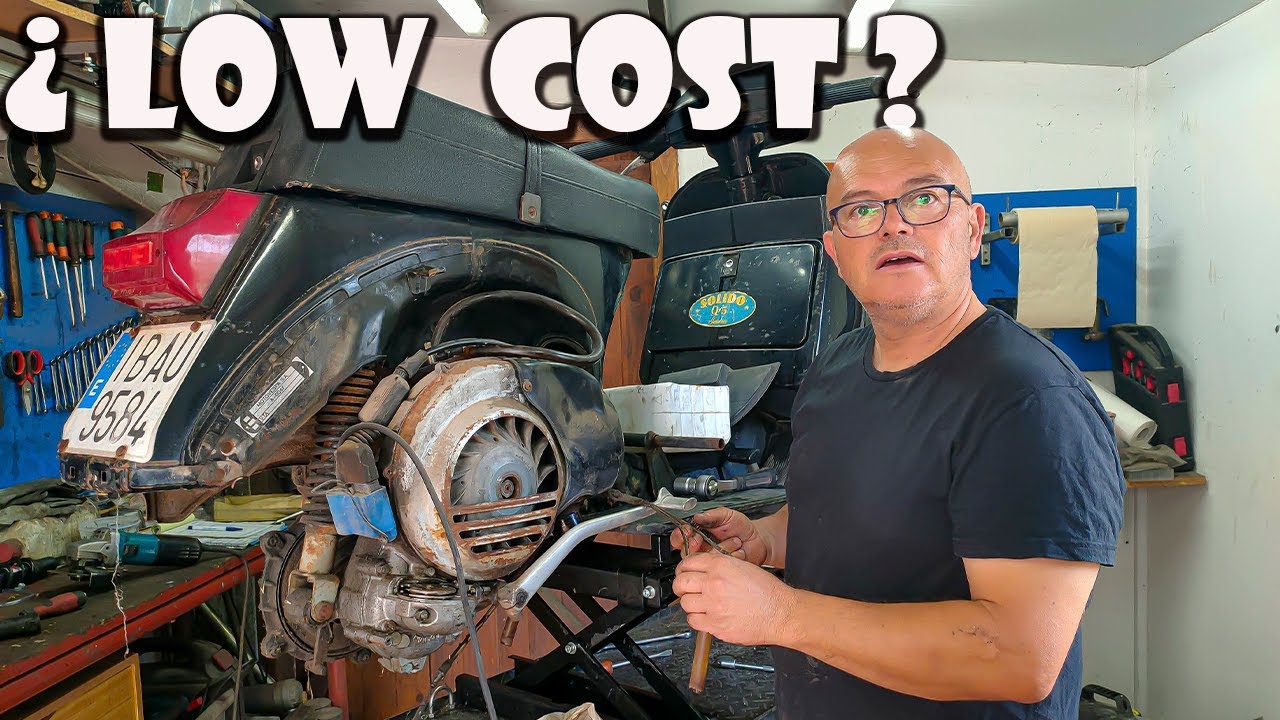 Restaurar esta VESPA con poco DINERO 🤔 ¿ Es posible ? - CAP 2. Vlog 132.