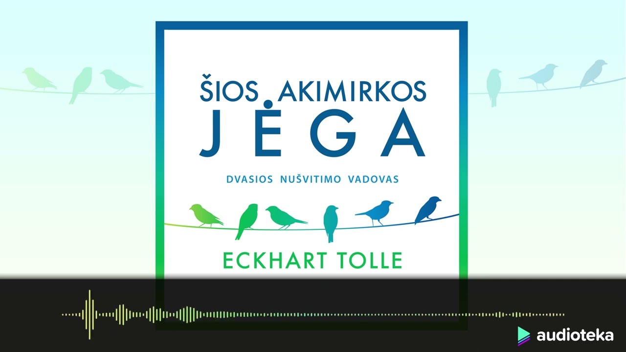 ŠIOS AKIMIRKOS JĖGA. Eckhart Tolle audioknyga | Audioteka.lt